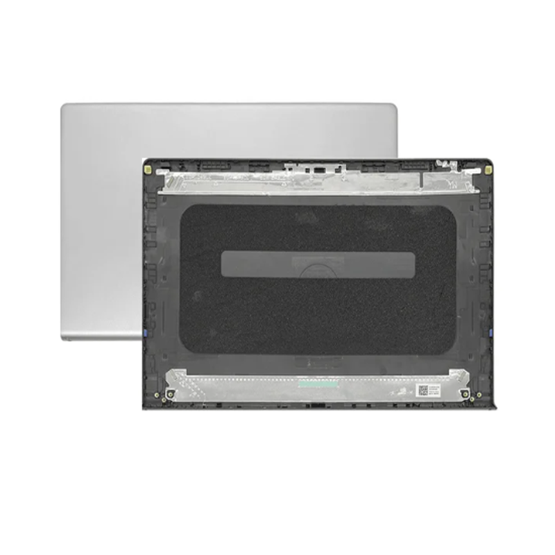 Coque pour ordinateur portable Dell Tystro, couvercle arrière, boîtier supérieur, lunette avant, charnière, noir, gris argent, Dell Tystro 15, 3510, 3511, 3515, 3520, 3525,: vert clair