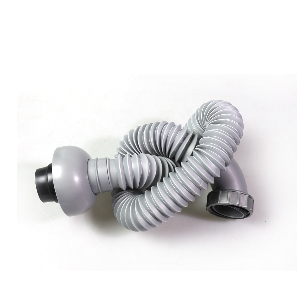 Talea Bathtub Drain Pipe bathroom sink hose Stretchable Hose PVC Plastic Flexible Flume Sink Waste Hose sink accessories