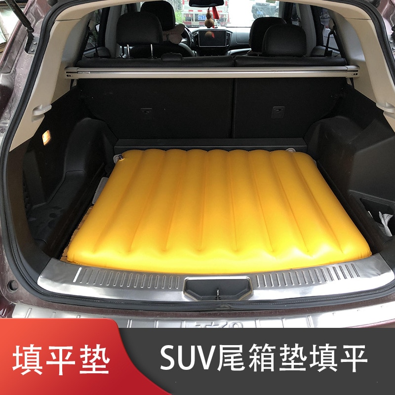 Bageste bagagerum oppustelig madras flad pude fyldning høj kløft pude suv seng kuffert pude bil seng