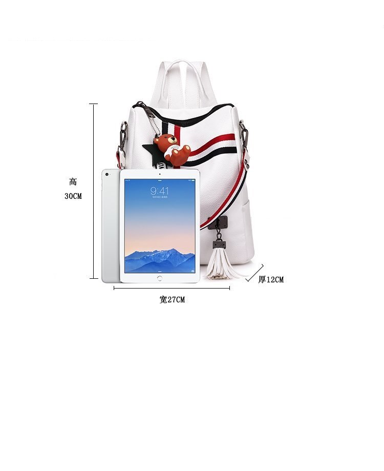 Rugzakken Vrouw Lederen Rugzak Vrouwelijke Effen Kleur Boekentas Mochila Rugzak Rugzak Schooltas Voor Meisjes