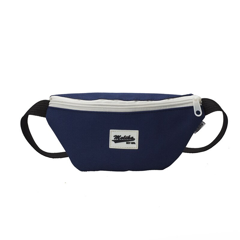 Children's Messenger Bag Small Pocket Chest Bag Sports Shoulder Bag Accessories Pack for Boys and Girls: Navy blue