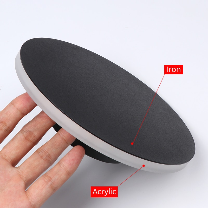 Led Wandlamp Met Touch Schakelaar Slaapkamer Bed Wandlamp Indoor Trap Verlichting Lamp Armatuur Ijzer En Acryl Materialen 11W