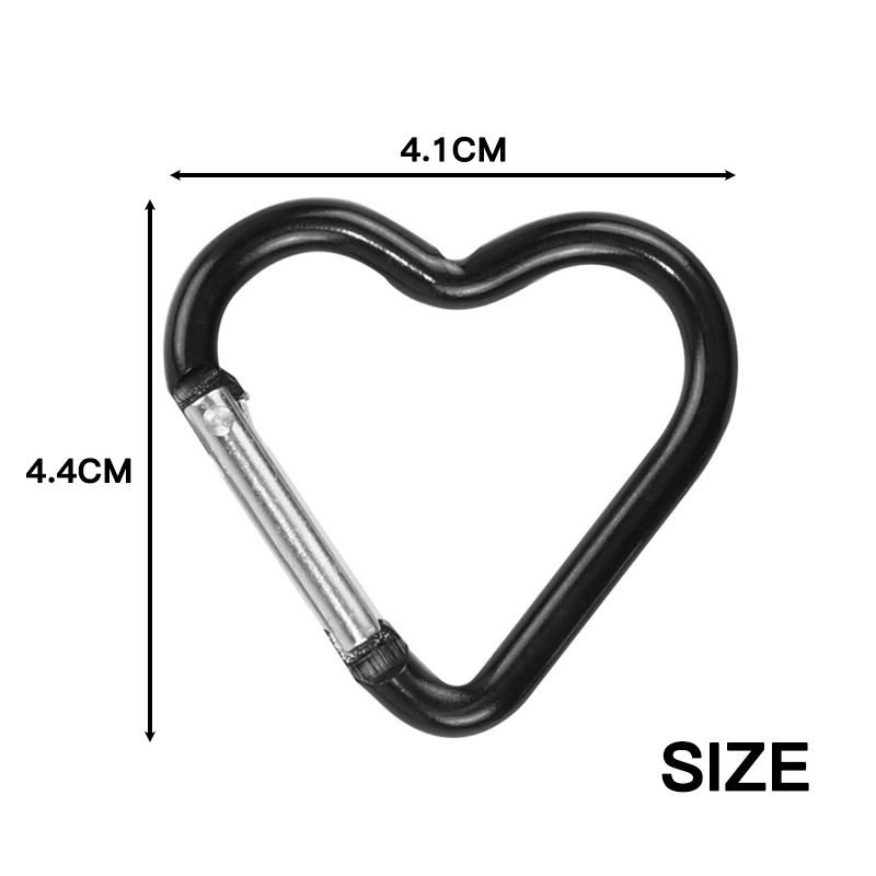 1/2/5pcs Sleutelhanger Mini Karabijnhaak Aluminium Gesp Lente Karabijnhaak Karabijnhaak Clip Sleutelhangers Outdoor Camping accessoires