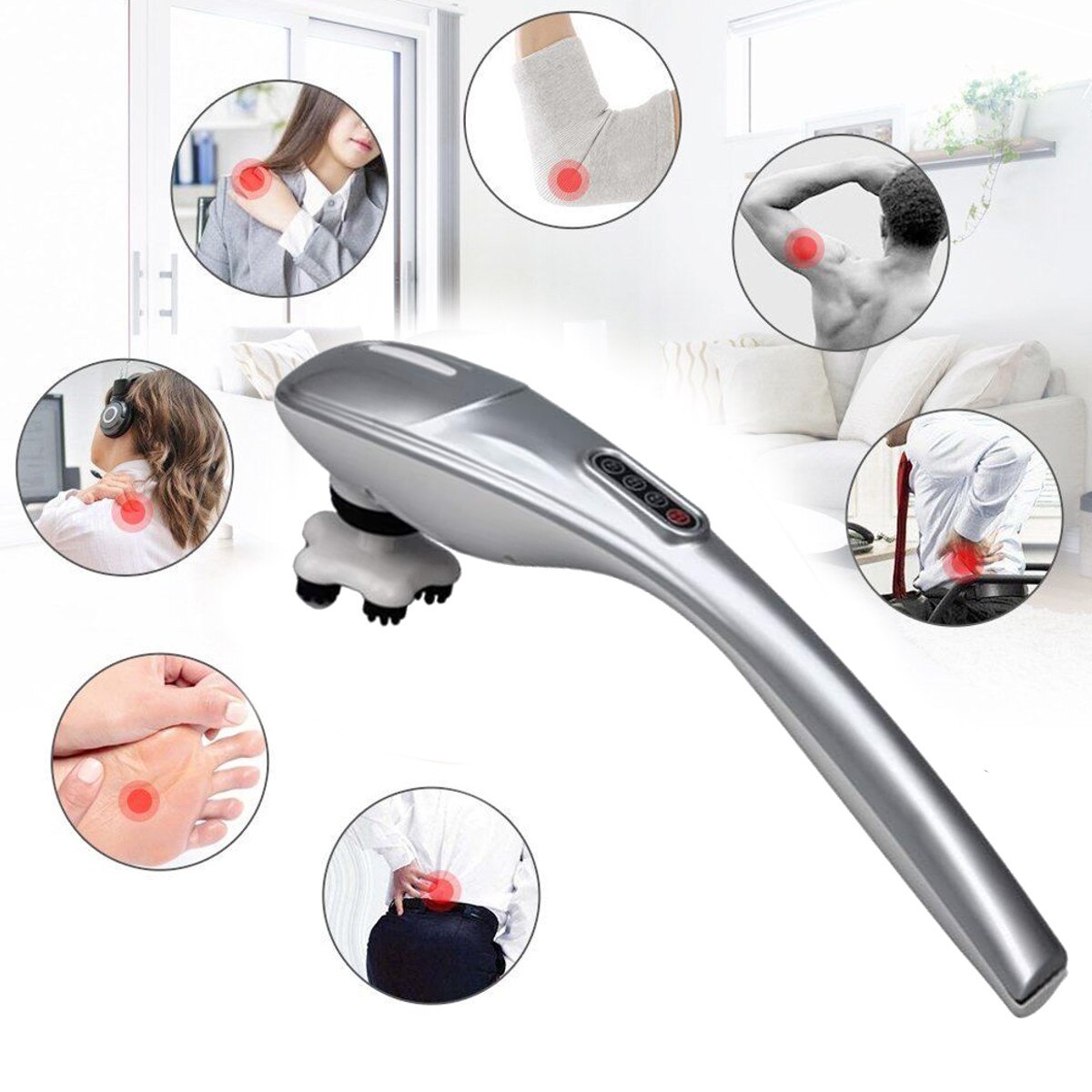 5-in-1 Electric Massager – Vicedeal