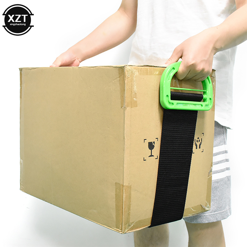 Useful Lifting Moving Strap Furniture Transport Belt In Shoulder Straps Team Straps Mover Easier Conveying Storage green