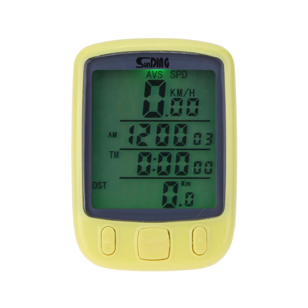 Waterproof 15 Function LCD Bike Bicycle Odometer Speedometer Cycling Speed Measuring Tool Outdoor Cycling Riding Accessories: 03