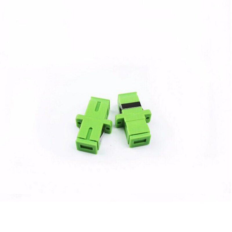 50pcs SC APC Fiber Optic Adapter singlemode simplex SC APC connector fiber optic Attenuator SC Fiber flange
