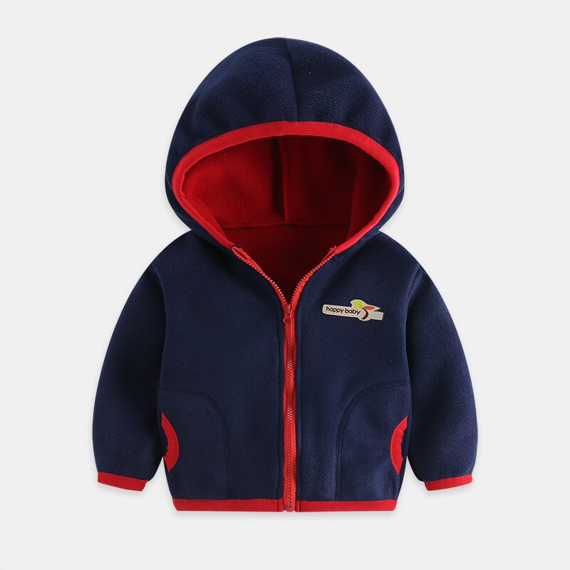 Herfst kinderen Jassen 18M-8Y Pure Kleur Baby Jongens & Meisjes Bovenkleding Jassen Casual Jassen Voor Peuter