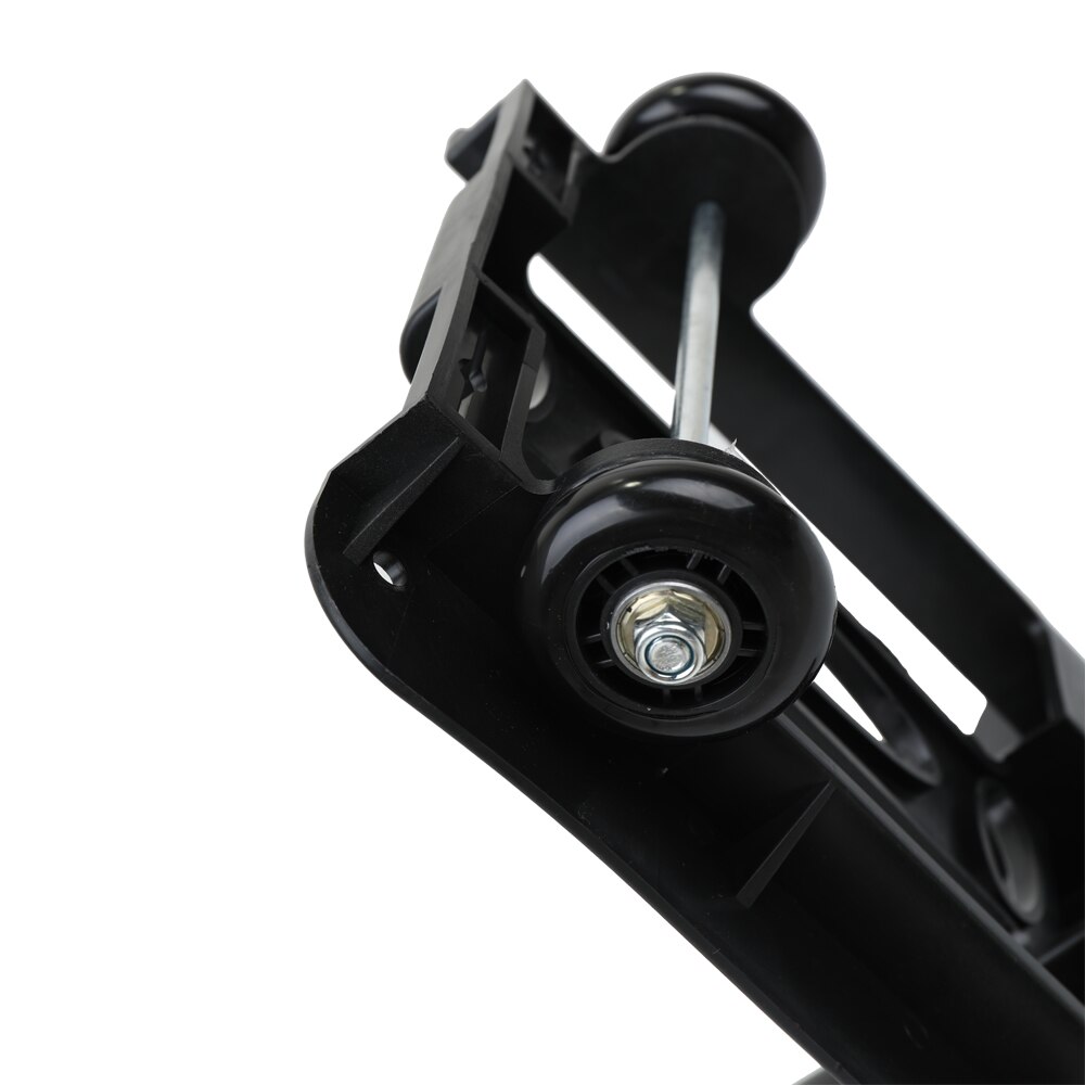 Portable Foldable Luggage Shopping Travel Cart Flatbed Trailer Trolley Barrow with Black Pull Rod