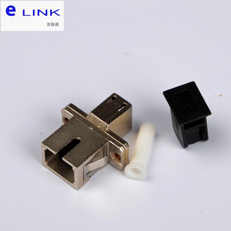 5pcs SC-LC fiber hybrid adapter female to female singlemode MM APC UPC PC LC to SC optical fibre coupler ELINK