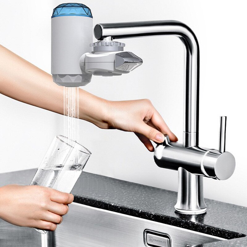 Køkken vandhane vandfilter dyse husholdningsarmatur filter vandhaner til køkkenhane rensning fjern urenheder