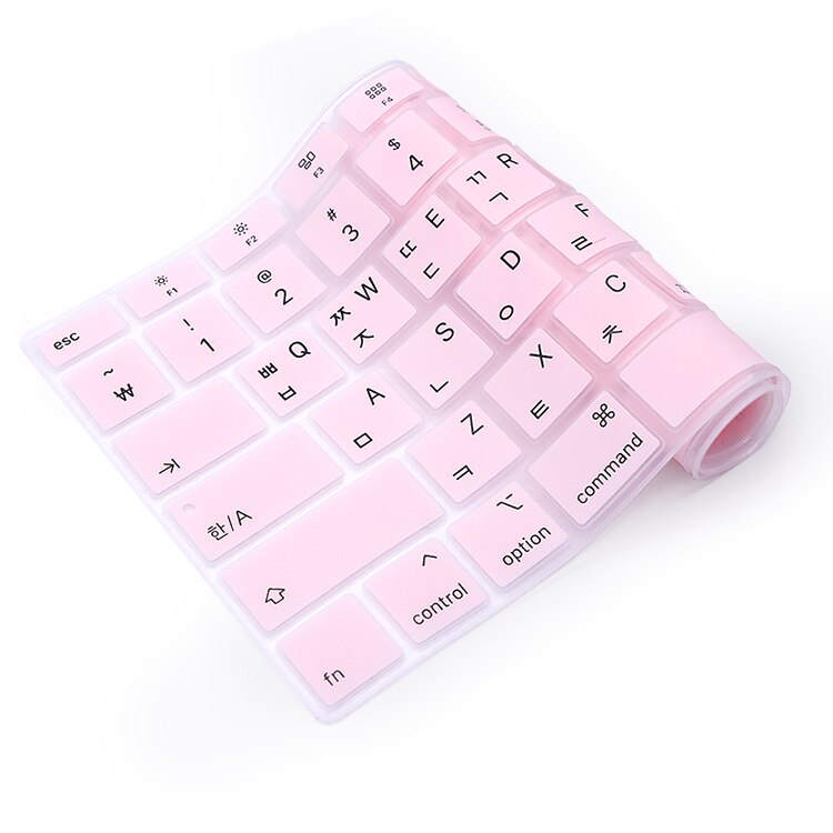 Russian Korean Thai Taiwanese For MacBook Air 13 A2179 Touch Laptop Keyboard Protector Silicone Keyboard Skin Cover