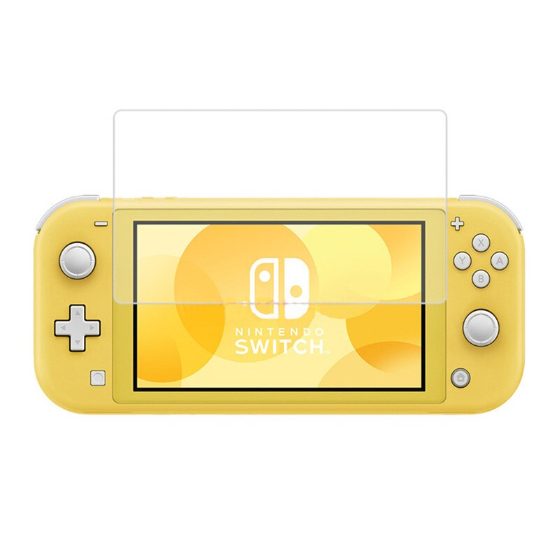 1PC Mini Tempered Glass Protective Screen Film Suitable For Nintendo Switch Lite Tempered Glass HD Screen Film 0.3mm Arc Edge: Default Title