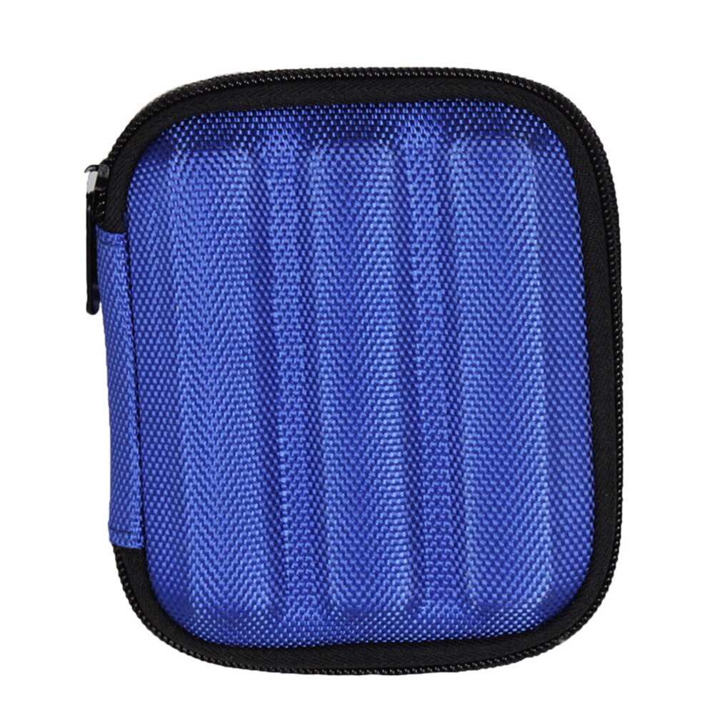 10 Holes Harmonica Opbergtas Organizer Rits Sluiting Houder Beschermhoes Carry Houtblazers Instrument Moderne Stofdicht: Blauw