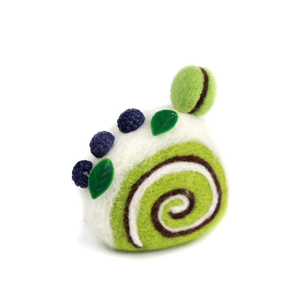 Easyhandmade Sweet Cake Wool Felt DIY Package Poke DIY Material Package DIY Craft Kits for Adults: 2