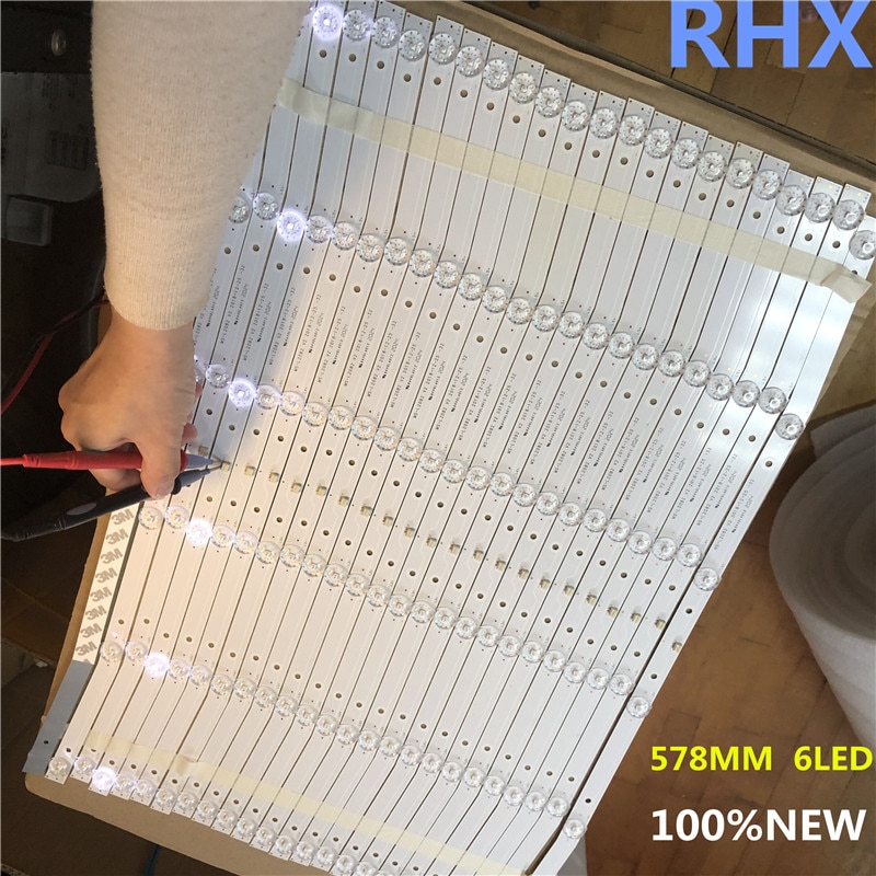 per L2082 TV LCD retroilluminazione sbarra 6 portato-Fernseher AKAI SM-L2082-V2 per tv Nordmende ND32N2100J 578MM 32 pollici uso 100% nuovo