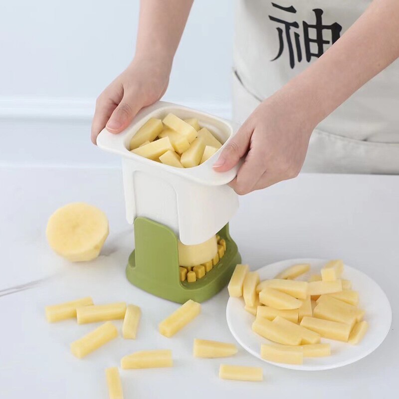 Haushalt Für Küche Hand Druck Gerät Kartoffel Zwiebel Gemüse Cutter Zubehör Bequemlichkeit römisch Werkzeuge Spielereien Essen Bar: A Weiß