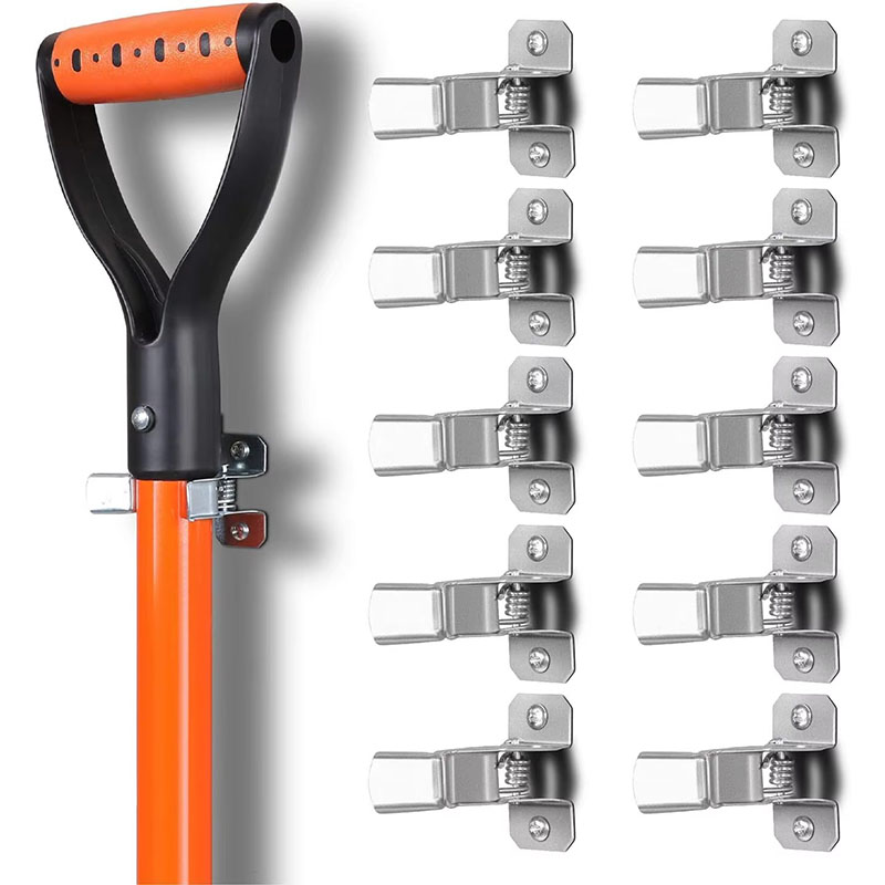 10er-Pack Schaufelhalter zur Wandmontage, für Höhle Außenbereich, Garten, Hof, Werkzeug-Organizer für Garage, Schuppen-Organizer und Aufbewahrungshaken