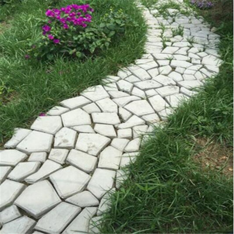 Trottoar mögel återanvändbar lastskivare skärbana tillverkare mögel betong cement sten hem trädgård dekoration