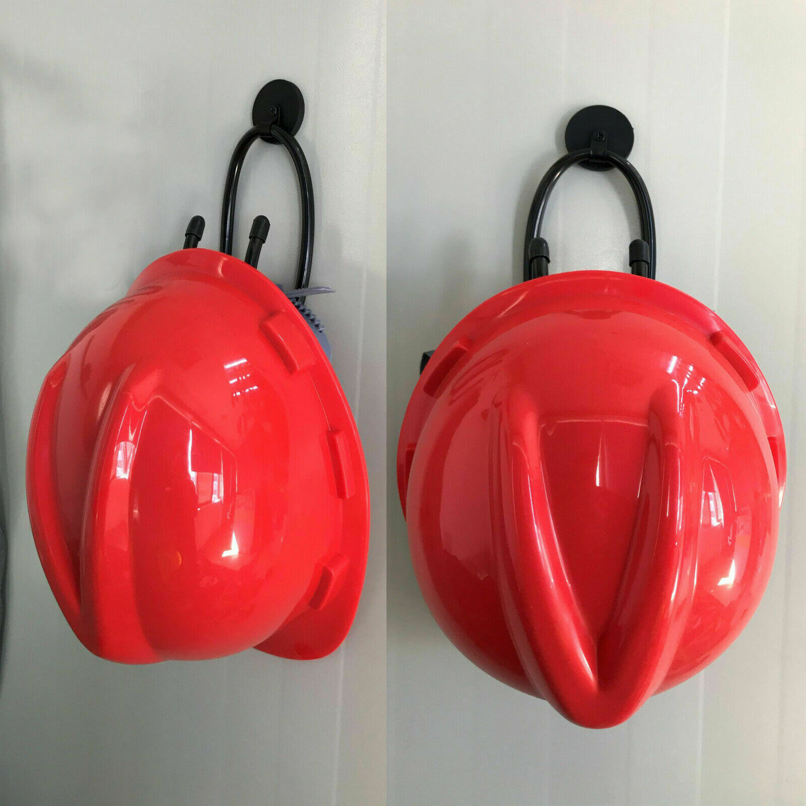 Magnetic Hanger Hard Hat Hook Safety Helmet Holder hat Display Rack Cap storage