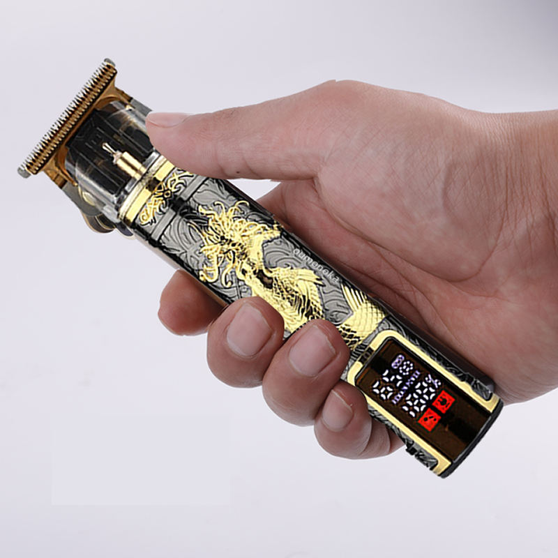 Professionele Elektrische Scheerapparaat voor Mannen Scheermes voor Mannen Maaier Baard Trimmer Kapper Scheren Machine T9 Tondeuse