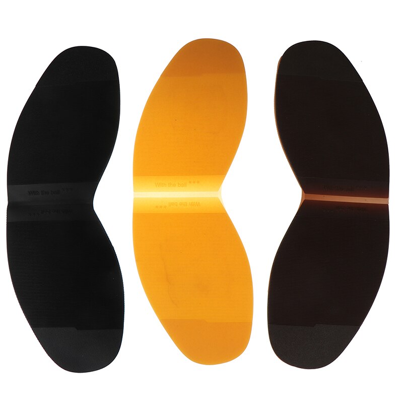 1 Pair Rubber Shoes Repair Sole Outsoles For Shoes Anti-slip Wear Resistant Man Women DIY Stick-up Shoe Protector Forefoot Pad