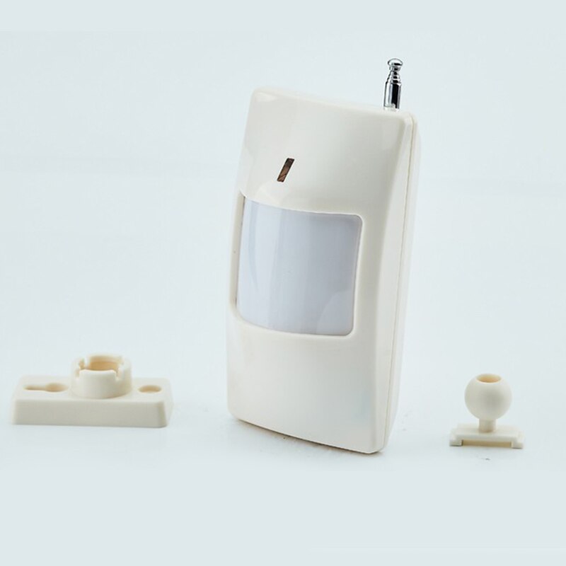 Sensor Pir inalámbrico de antena externa 315Mhz o 43hz Pir Sensor de movimiento Detector para Gsm Pstn ALARMA DE SEGURIDAD PARA EL HOGAR