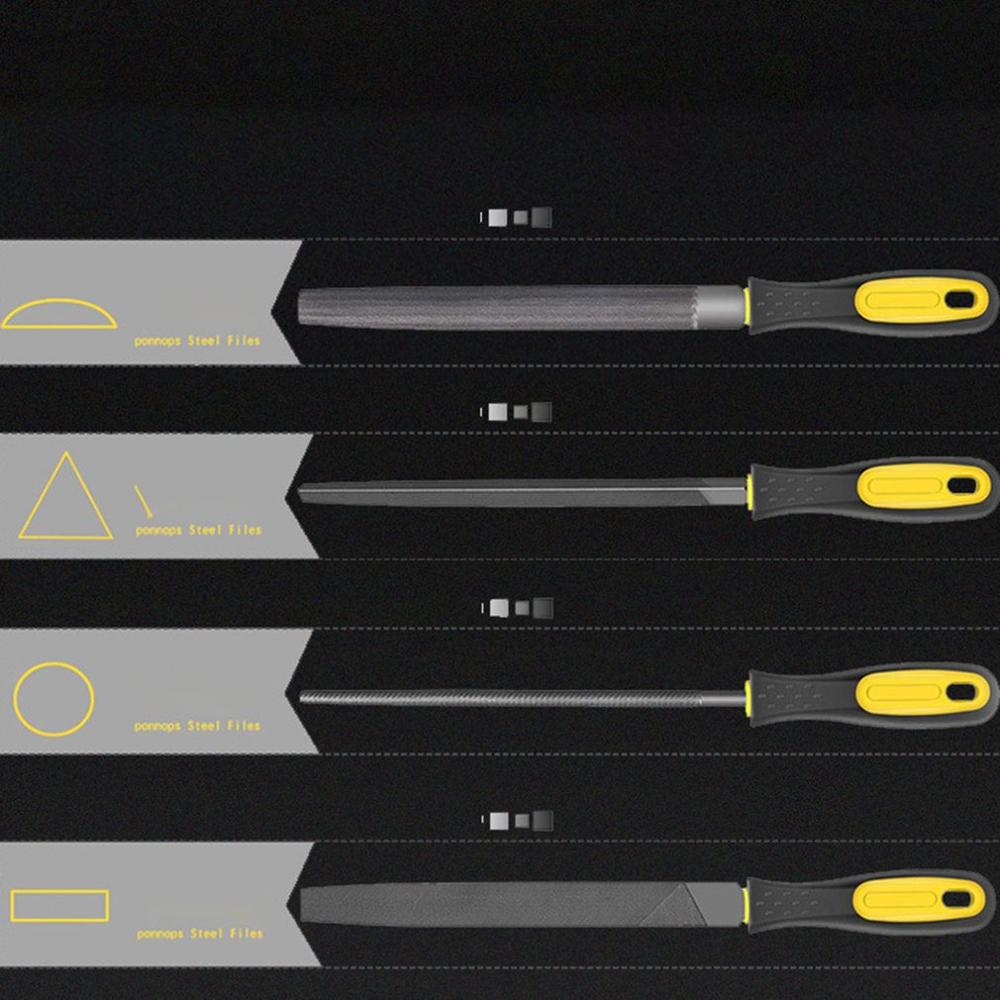 20pcs/set Rasp Needle Files Set with Carry Case for Metal Glass Stone Jewelry Woodworking Tools Forged Alloy Steel Files Set