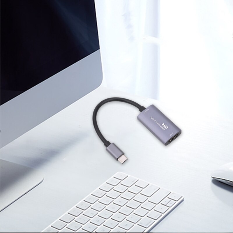 Type C Live Video Capture 1080P 4K 60Hz Hdmi-Compatibele Game Video Capture Card