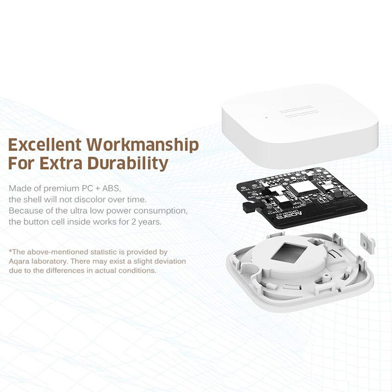 Aqara Smart Vibration Sensor Zigbee Motion Shock Sensor Detection Alarm Monitor Built In Gyro For Xiaomi Mijia Smart Home
