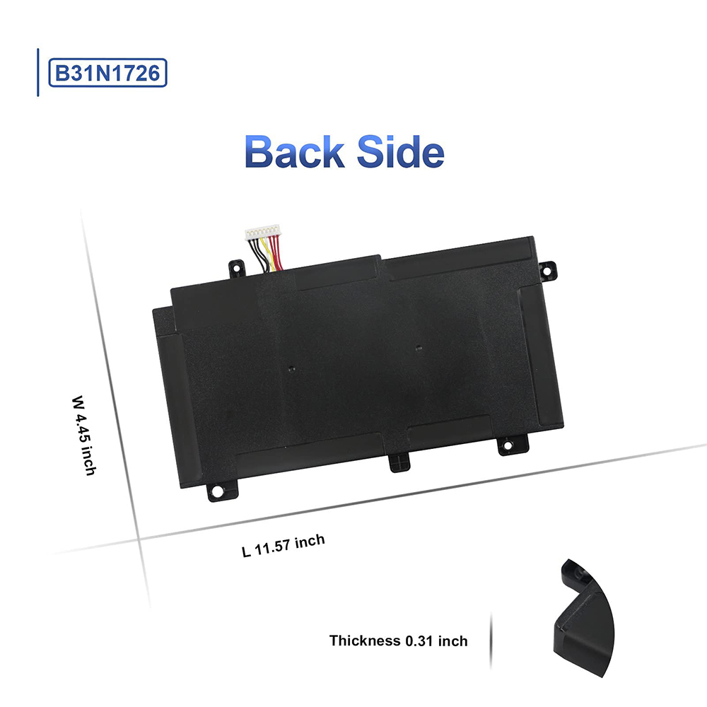 B31N1726 Battery for ASUS TUF Gaming FX504 FX504G FX504GD FX504GE FX504GM FX505 FX505DT FX505DV FX505DY FX80 FX80G FX80GD FX86
