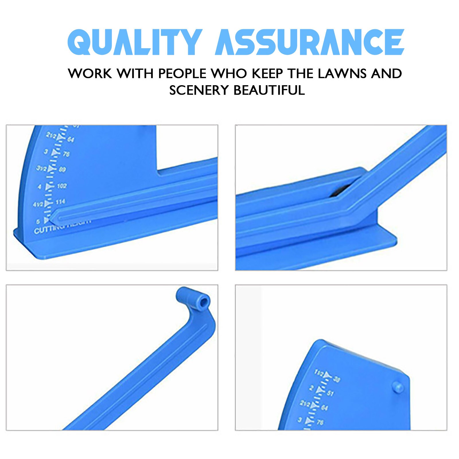 Lawn Mower Blade Cutting Height Gauge Deck Level Gauges For For Precisely Level The Lawn Mower Lawn Grooming Tools#3