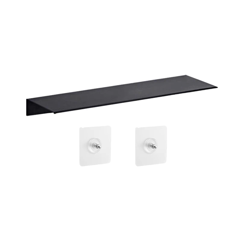 30/40/50CM Floating Shelf Wall Storage Shelves for Living Room Bathroom Kitchen Hanging Mounted White Black Bathroom Shelf: Red