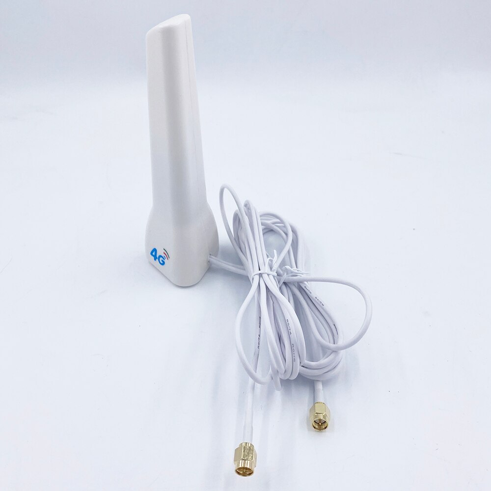 Antena 3G LTE 4G Router Antena externa para módem Huawei, conector SMA macho TS9 CRC9 con cable de 2m