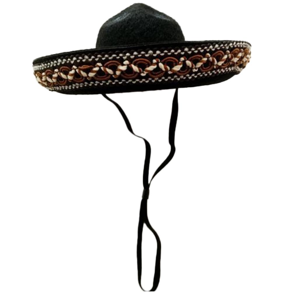 Mini Pet Hond Kat Zonnehoed Beach Party Stro Hoed Hond Mexicaanse Stijl Hoed Mexicaanse Stijl Fun Stro Sombrero accessoires