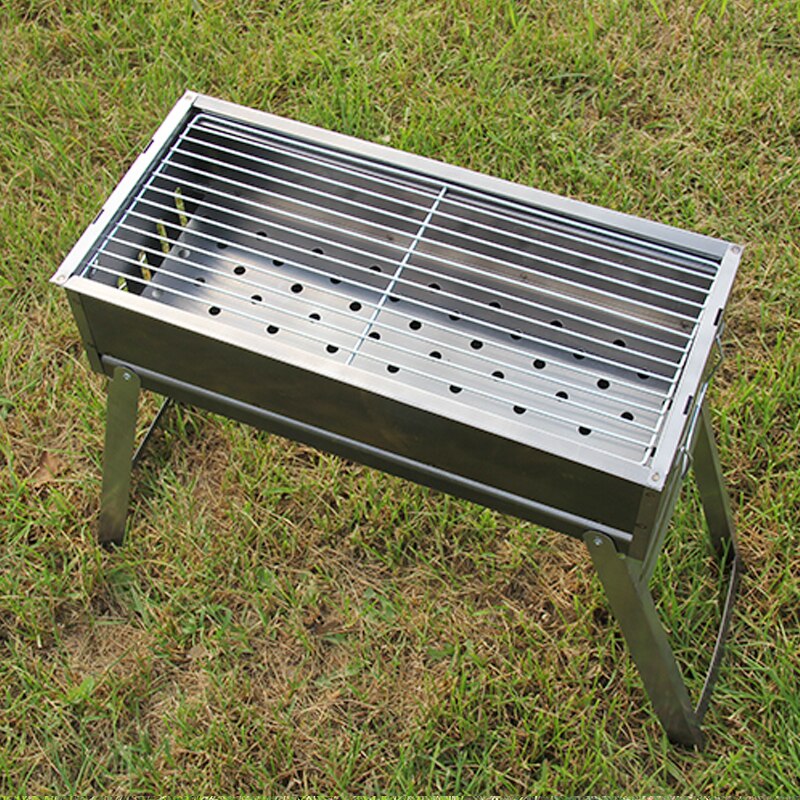 Custom portable folding charcoal barbecue bbq stove grill