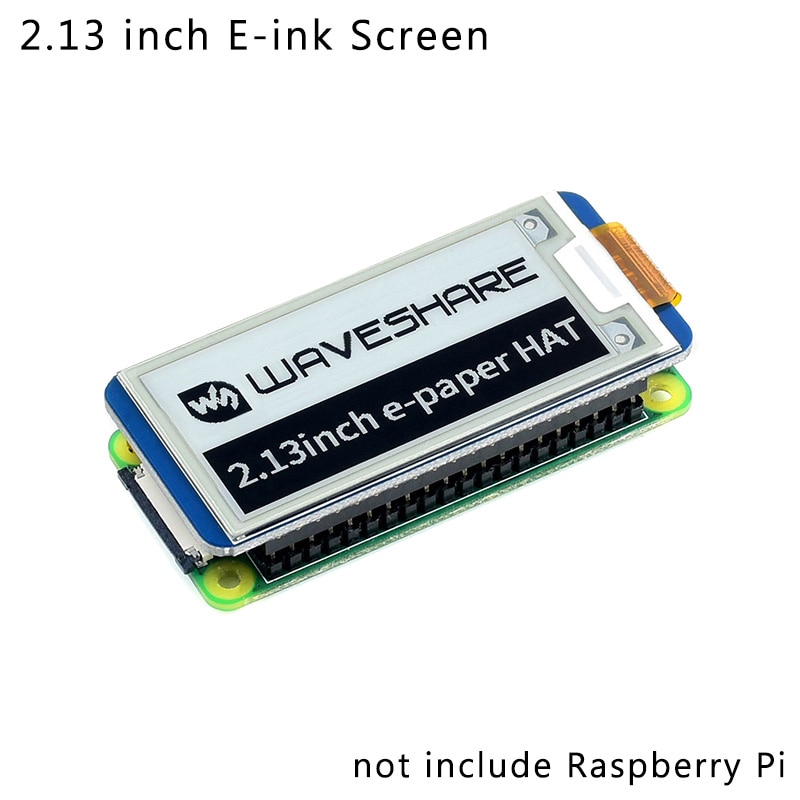 Raspberry Pi 2.13 pollici e-ink Display Hat risoluzione 250x122 e-paper SPI schermo per Raspberry Pi 4B/3B/3B/3A/Zero per Arduino