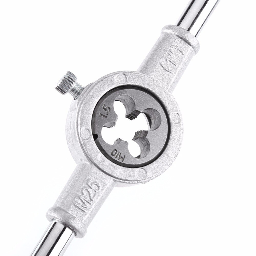 8PCS/Set Screw Die & Wrench Spanner External Thread Processing Tapping Hand Tool Kit Die Wrench Kit