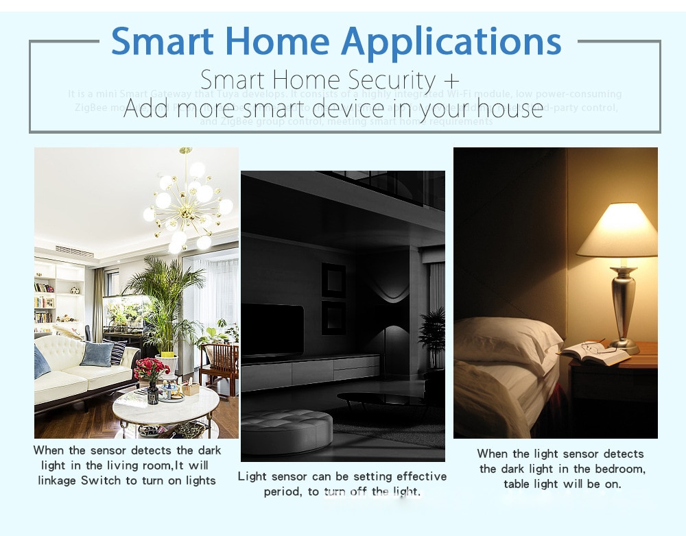 Tuya maison intelligente 180 ° WIFI capteur d'éclairement capteur de luminosité WiFi intelligent vie intelligente alimenté par capteur de lumière USB