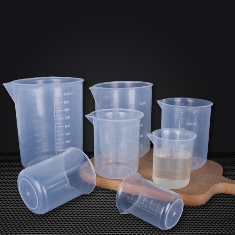 Metering Cup Measuring Cup Visual Scale Pour Spout 100ml/250ml/500ml/1000ml Test Utensil Liquid Measure