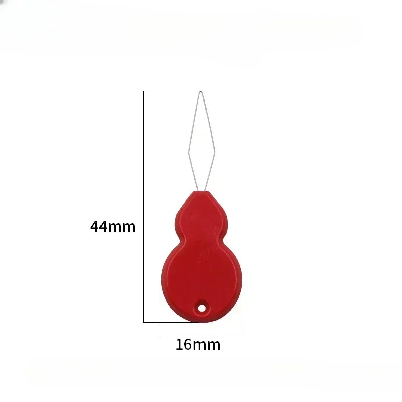Enhebrador de agujas, inserción de puntadas, máquina de coser de bolsillo Manual para el hogar, agujas de bucle de alambre de plástico, enhebrador de costura, herramientas de costura