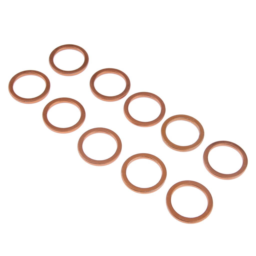 10pcs Motorcycle Exhaust Muffler 30mm Gasket Ring For CG125