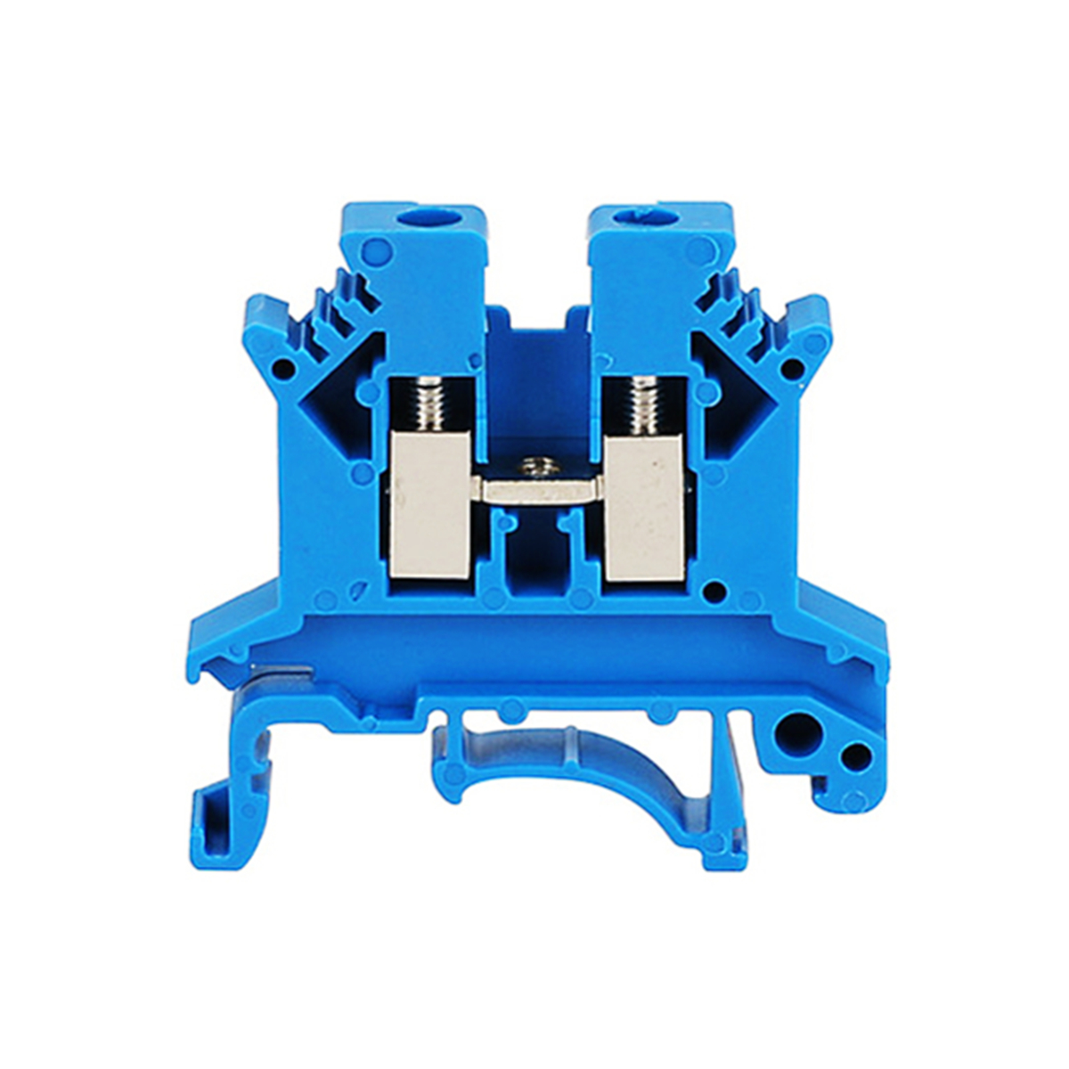 1/5/10PCS Din Rail Terminal Block UK-2.5B Wire Electrical Conductor Universal Connector Screw Connection Terminal Strip Block UK: Blue / 10PCS