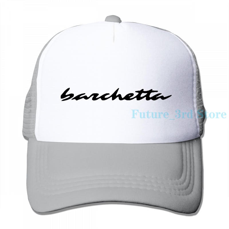 Gorra de béisbol de Fiat Barchetta para hombre y mujer, gorro de camionero ajustable a la: 3-Gray