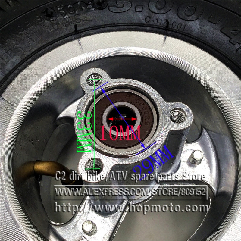 3.00-4 przednie koło skutera elektrycznego z oponą piasta koła ze stopu i dętka koła hulajnoga gazowa motocykl