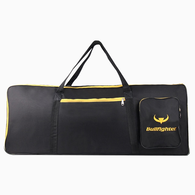61 Key Keyboard Case Gig Bag Padded, Portable Electric Keyboard Piano 600D Oxford Cloth with 10mm Cotton Case Gig Bag