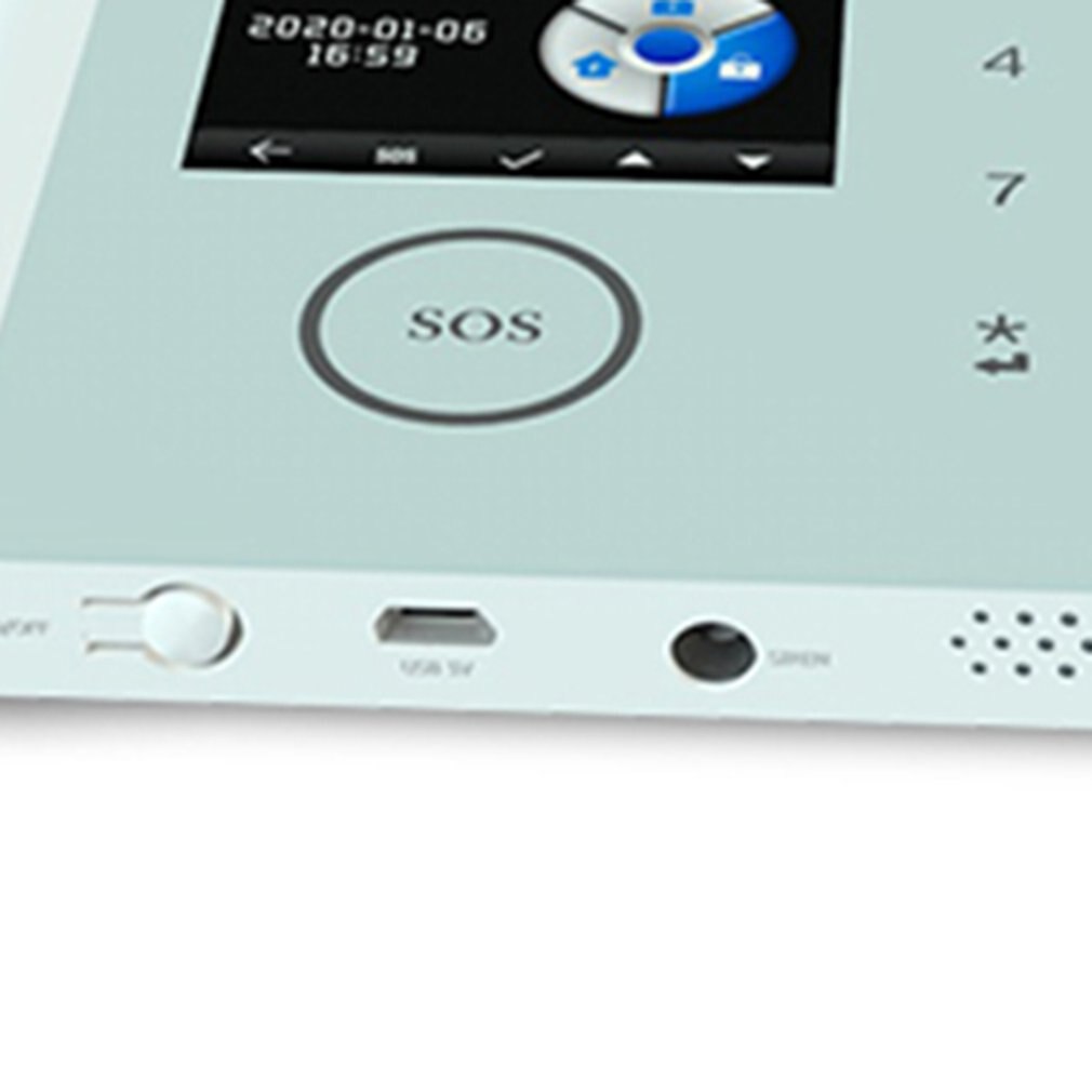 Multi-language intelligent voice home alarm host Security system kit automatic dial anti-theft security alarm kit