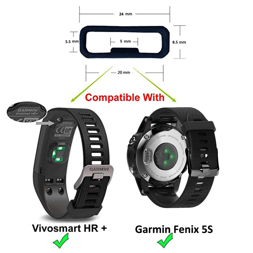 Uhr band keeper für Garmin Fenix6 6S 6X silikon Gummi ring ersatz armbänder schnalle halter für Fenix 5X 6X 20 26mm schleife