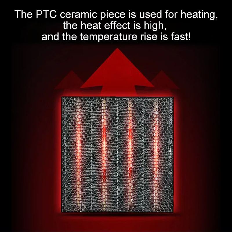 1500W LED Display Electric Fan Heater with Remote Control Energy Efficient 3 Speed Ajustable Timing Home Heating Warm Air Fan