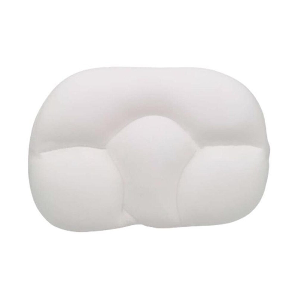 3D Nekkussen Creatieve Neck Head Rest Diepe Slaap Luchtkussen Overdrukventiel Kussens Wasbaar Kussensloop Thuis Textiel: white